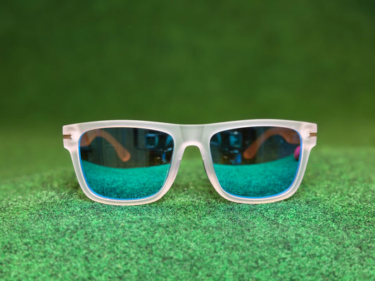 BirdieView Performance Glasses: White