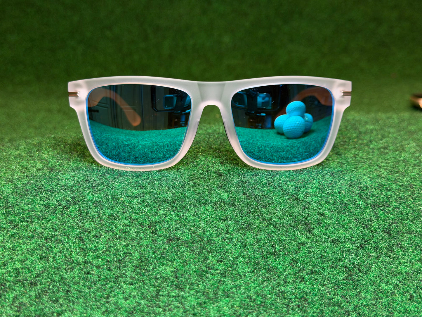 BirdieView Performance Glasses: White