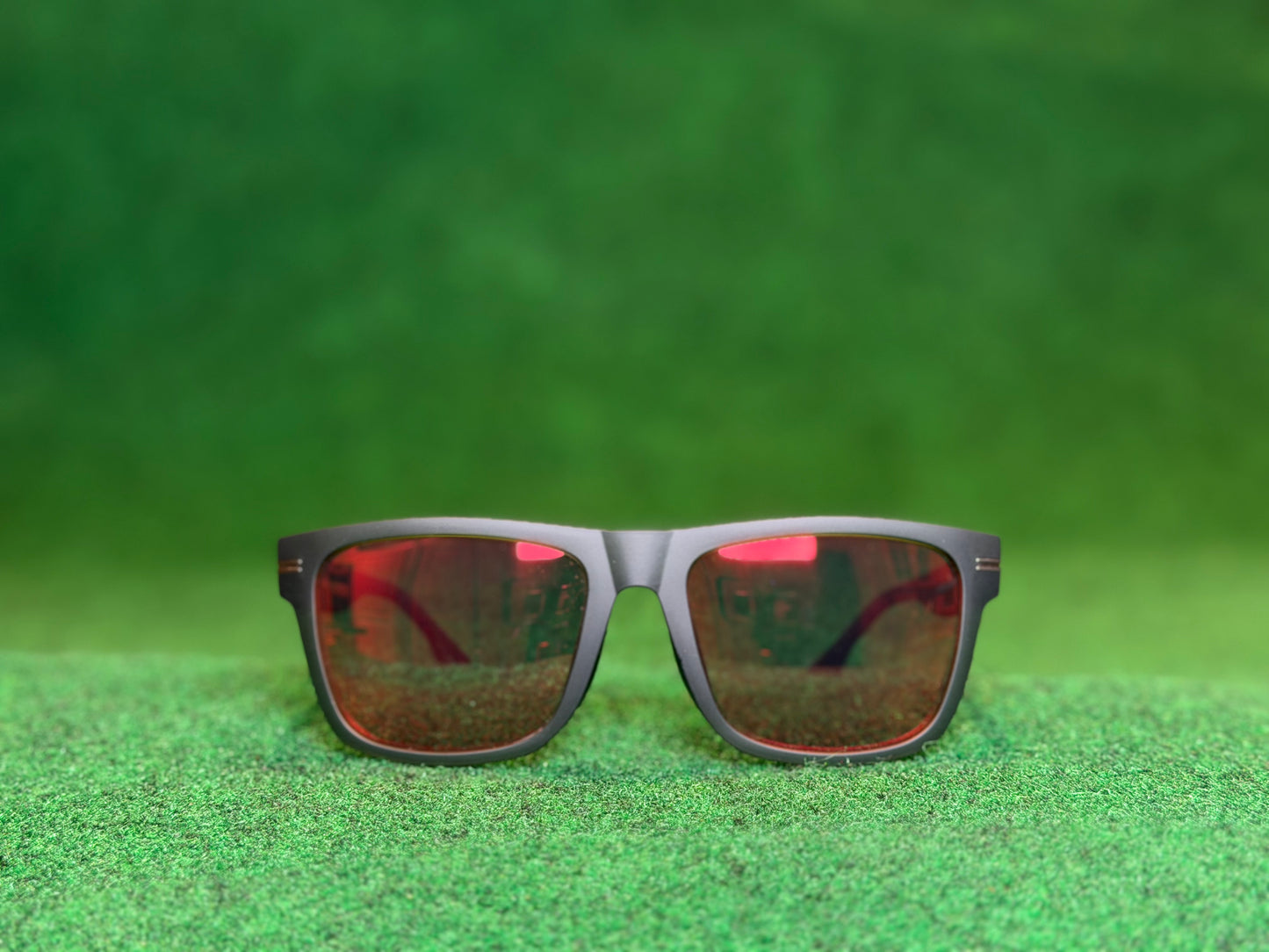 BirdieView Performance Glasses: Dark Green