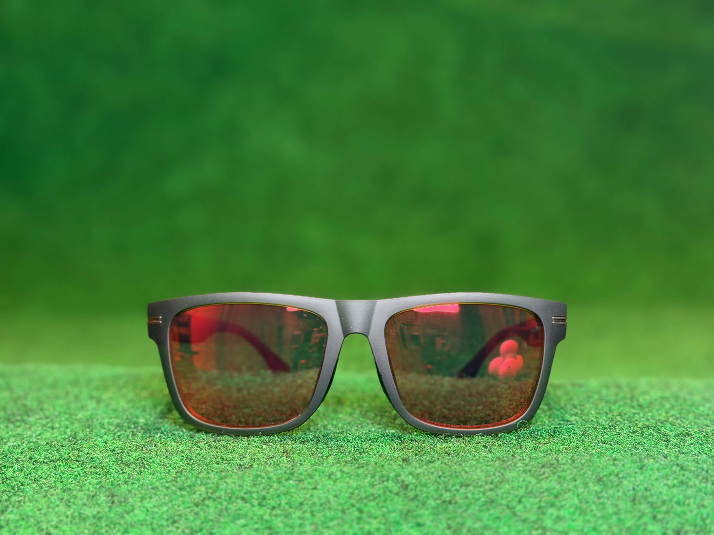 BirdieView Performance Glasses: Dark Green